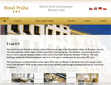 Tablet Screenshot of hotel-praha.cz